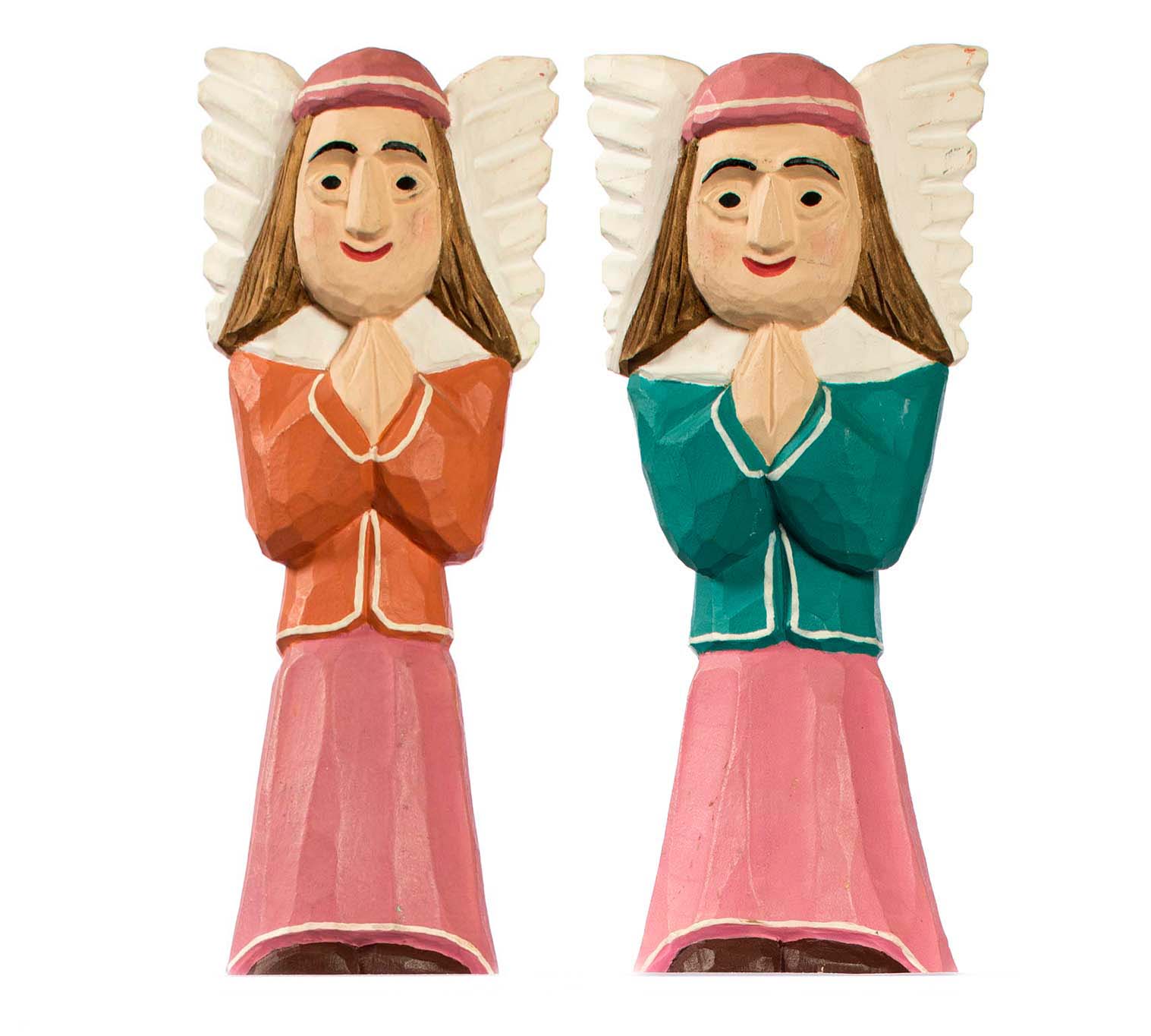 Drewniane Rzeźby Aniołów